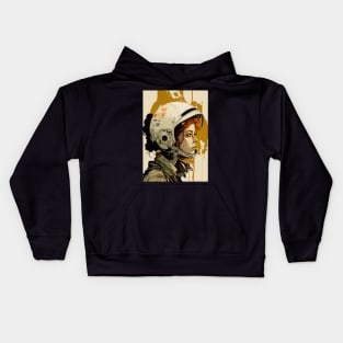 Astronaut Girl Kids Hoodie